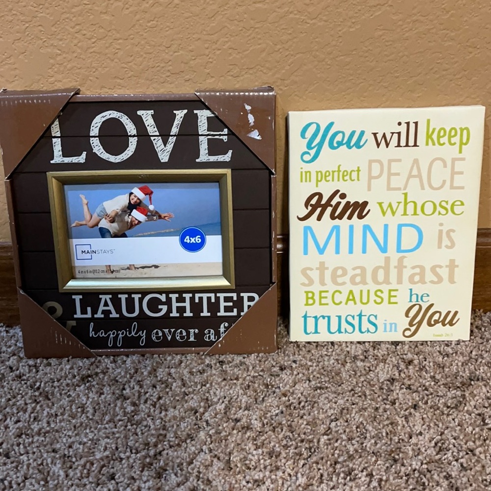 Picture ans picture frame.